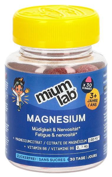 MiumLab Bambini Gomme al magnesio 30 pezzi