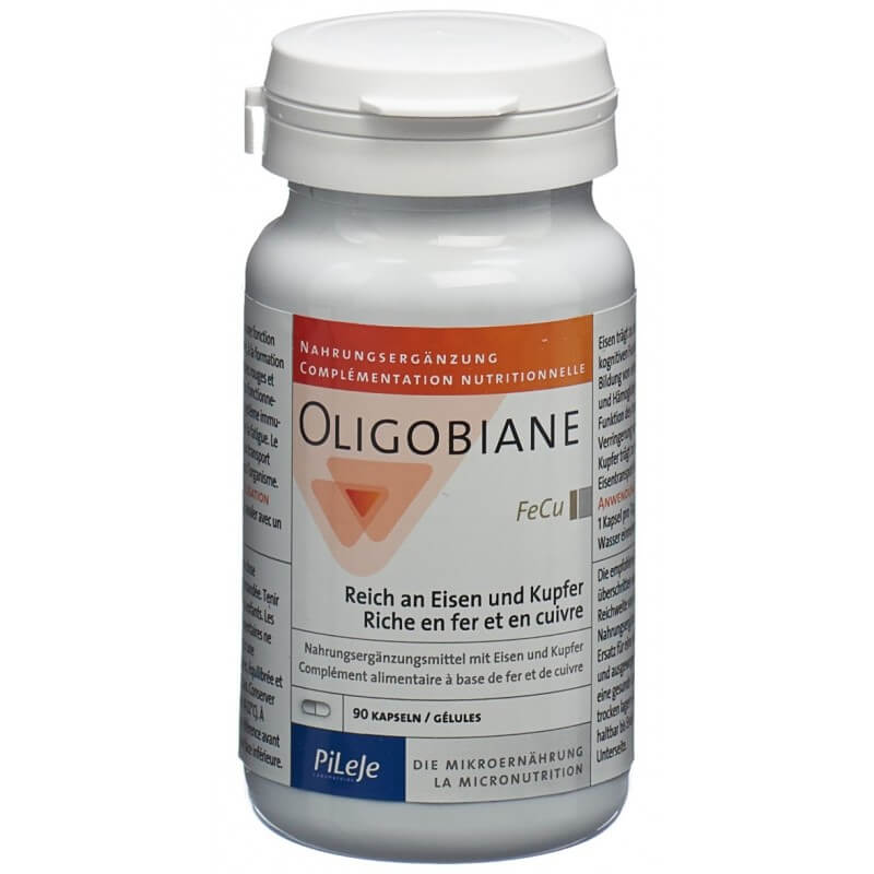 Oligobiane Fe Cu Kapseln 90 Stück