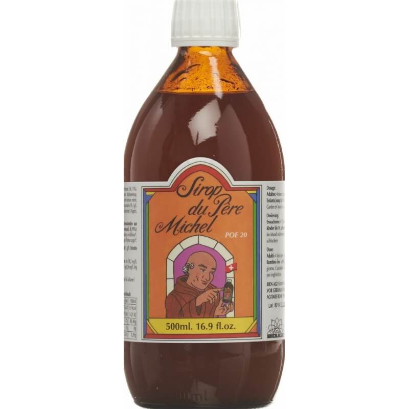 BIOLIGO Sirop du Père Michel Propolis-Oligoéléments-Huiles essentielles 500ml