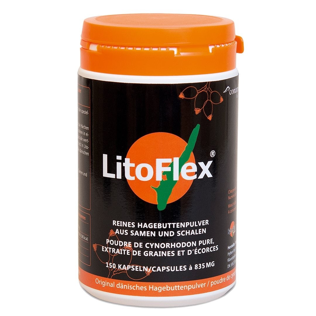 LitoFlex originale danese polvere di rosa canina capsule 150 pezzi