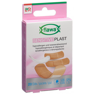 Flawa Sensitive Plast strisce di gesso 3 misure 20 pezzi