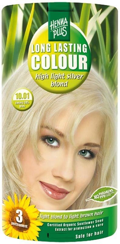 HENNA PLUS Colore a lunga durata 10.01 biondo argento
