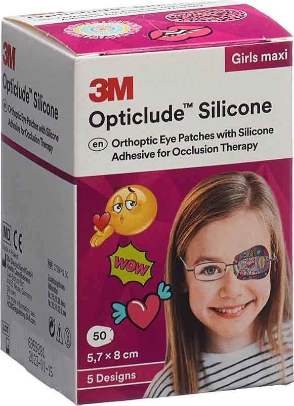 3M OPTICLUDE Sil Augenv 5,7x8cm Maxi Gi (n) 50 pezzi