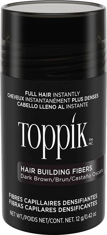 Fibre per capelli TOPPIK marrone scuro Ds 12g