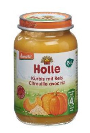 Holle zucca con riso 190g