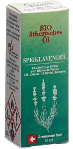 Aromasan Speiklavendel etere/olio BIO in confezione da 15ml
