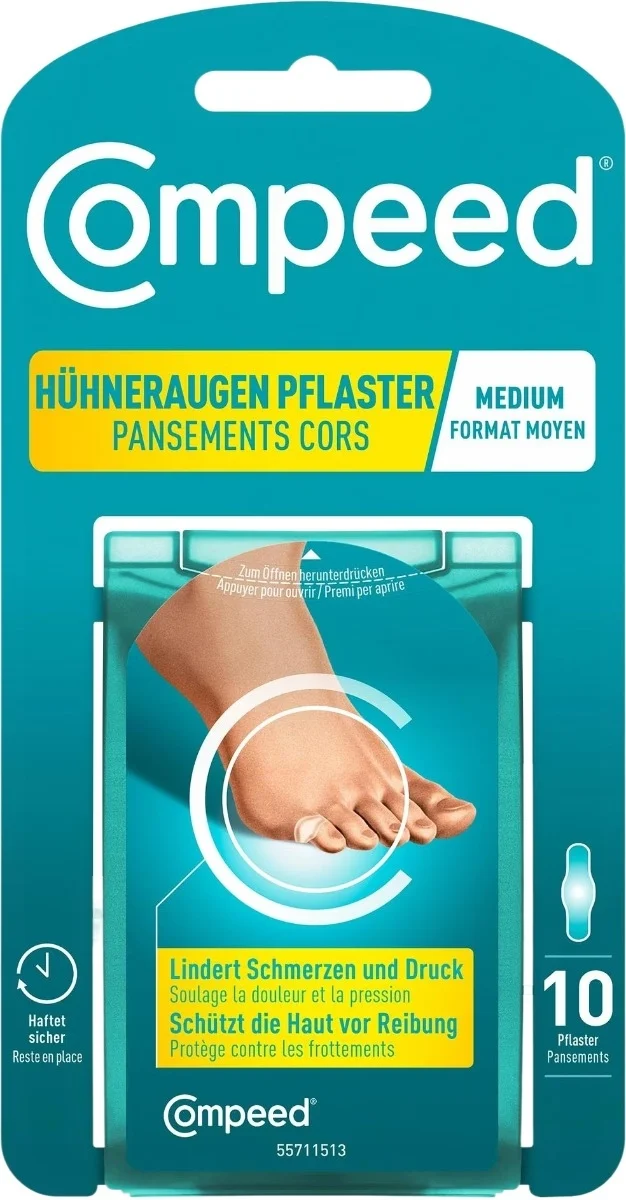 Compeed? Cerotti in cotone per occhi Medium 10 pezzi