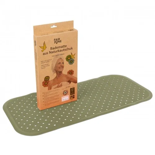 Tappeto da bagno FAIR ZONE 76 x 34 cm oliva