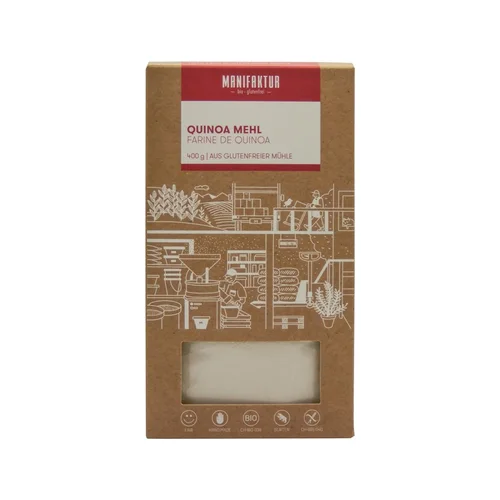 MANIFAKTUR Farina di quinoa 400 g
