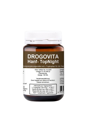 DROGOVITA canapa TopNight capsule barattolo 100 pezzi