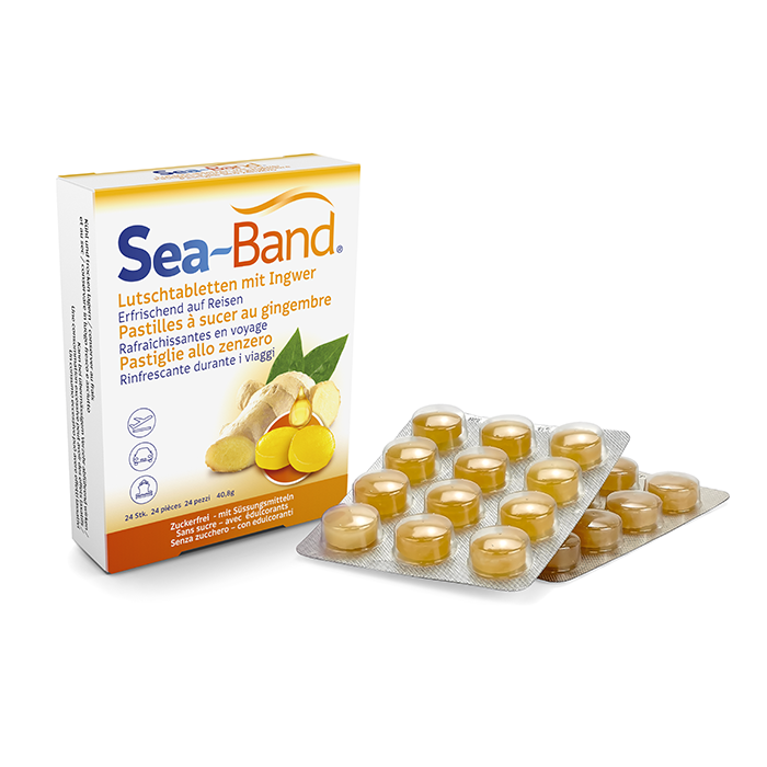 Sea-Band Zenzero pastiglie 24 pezzi