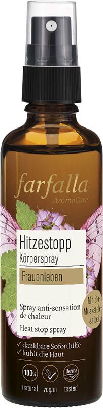 farfalla Heat Stop Spray Vita femminile Salvia sclarea 75ml