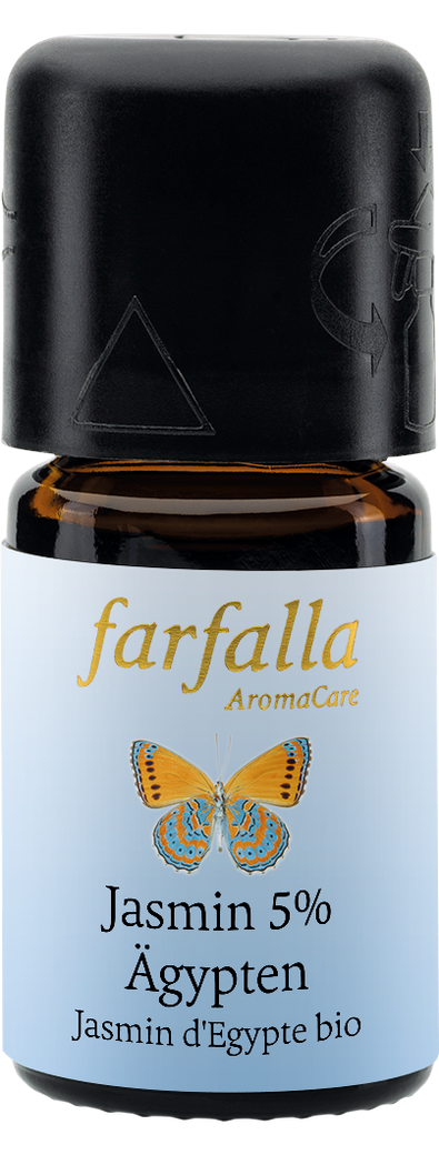 FARFALLA Gelsomino Egitto 5% olio biologico 5ml