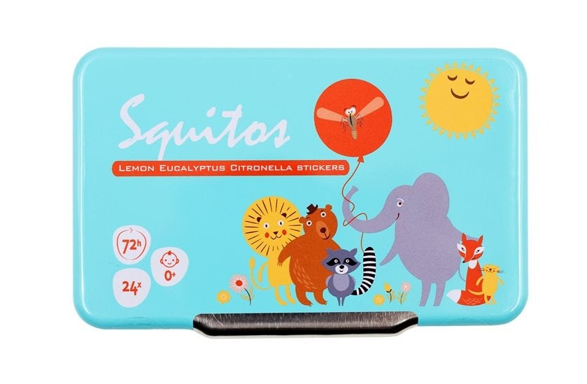 Squitos adesivi profumati naturali da 0 anni Ds 24 pezzi