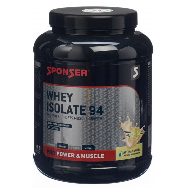 Sponser Isolato di siero di latte 94 Vaniglia 850g