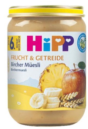 HIPP Barattolo di Bircher Muesli biologico 190g