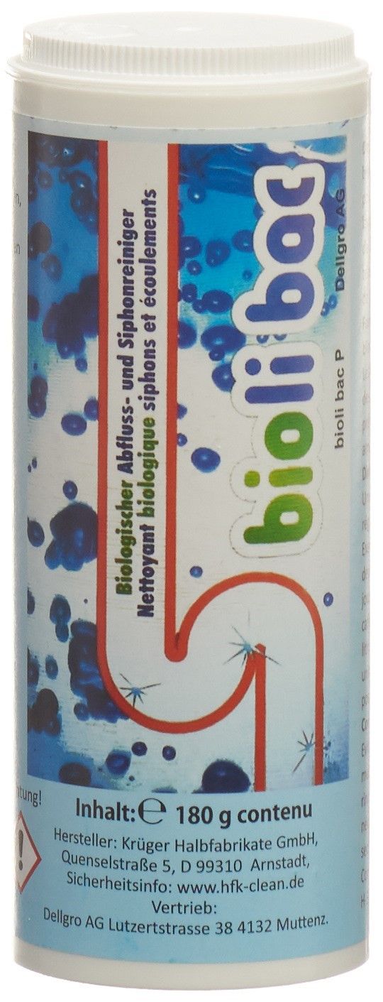 BIOLIBAC P detergente biologico per scarichi in granuli 180g