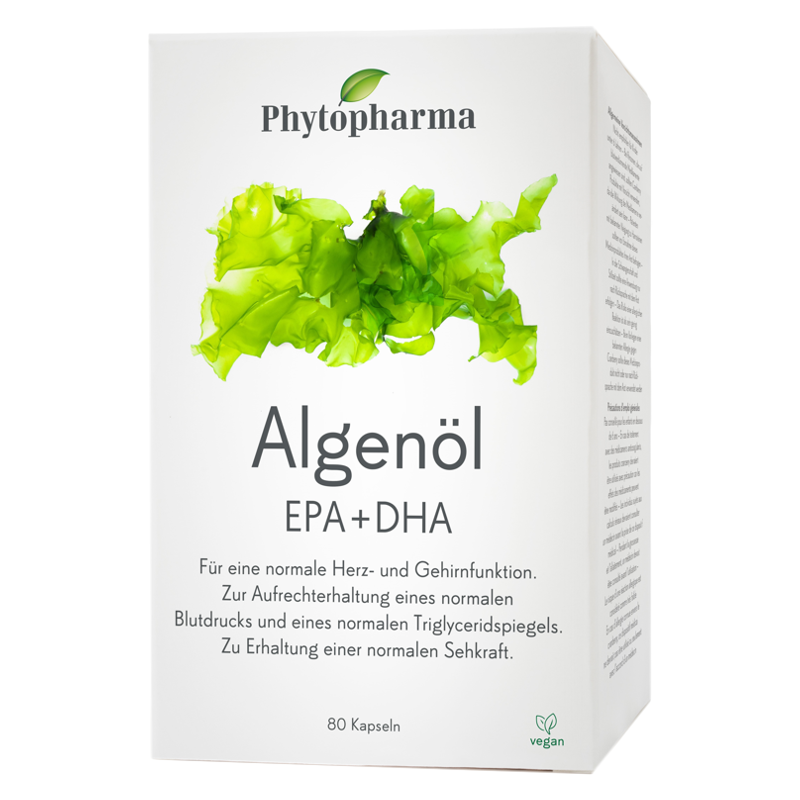 Phytopharma Olio di alghe EPA + DHA Capsule 80 Capsule
