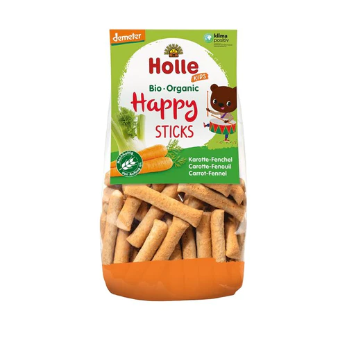 Holle Happy Sticks Carota e Finocchio Btl 100g