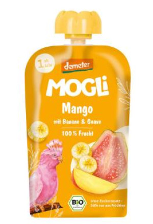 MOGLI Mango Banana&Guava Btl 100g