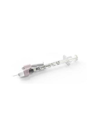 BD SAFETYGLIDE siringhe da insulina 1ml 100 pezzi