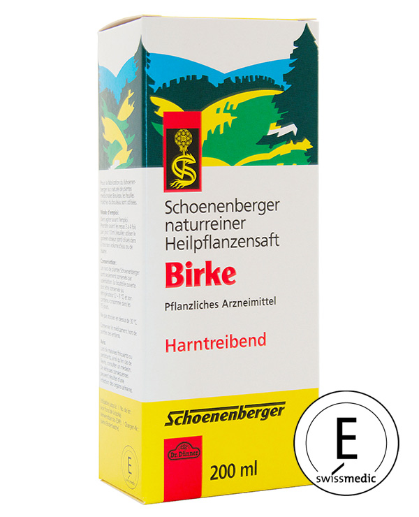 Schoenenberger Birken Heilpflanzensaft 200ml