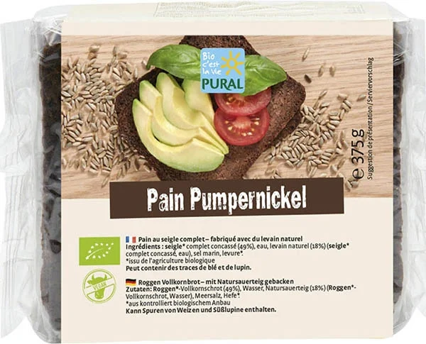 Pural Pumpernickel 375 g