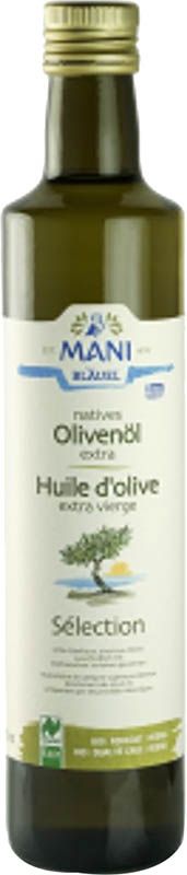 MANI Sélection Olio Extra Vergine di Oliva Na Biologico 500ml