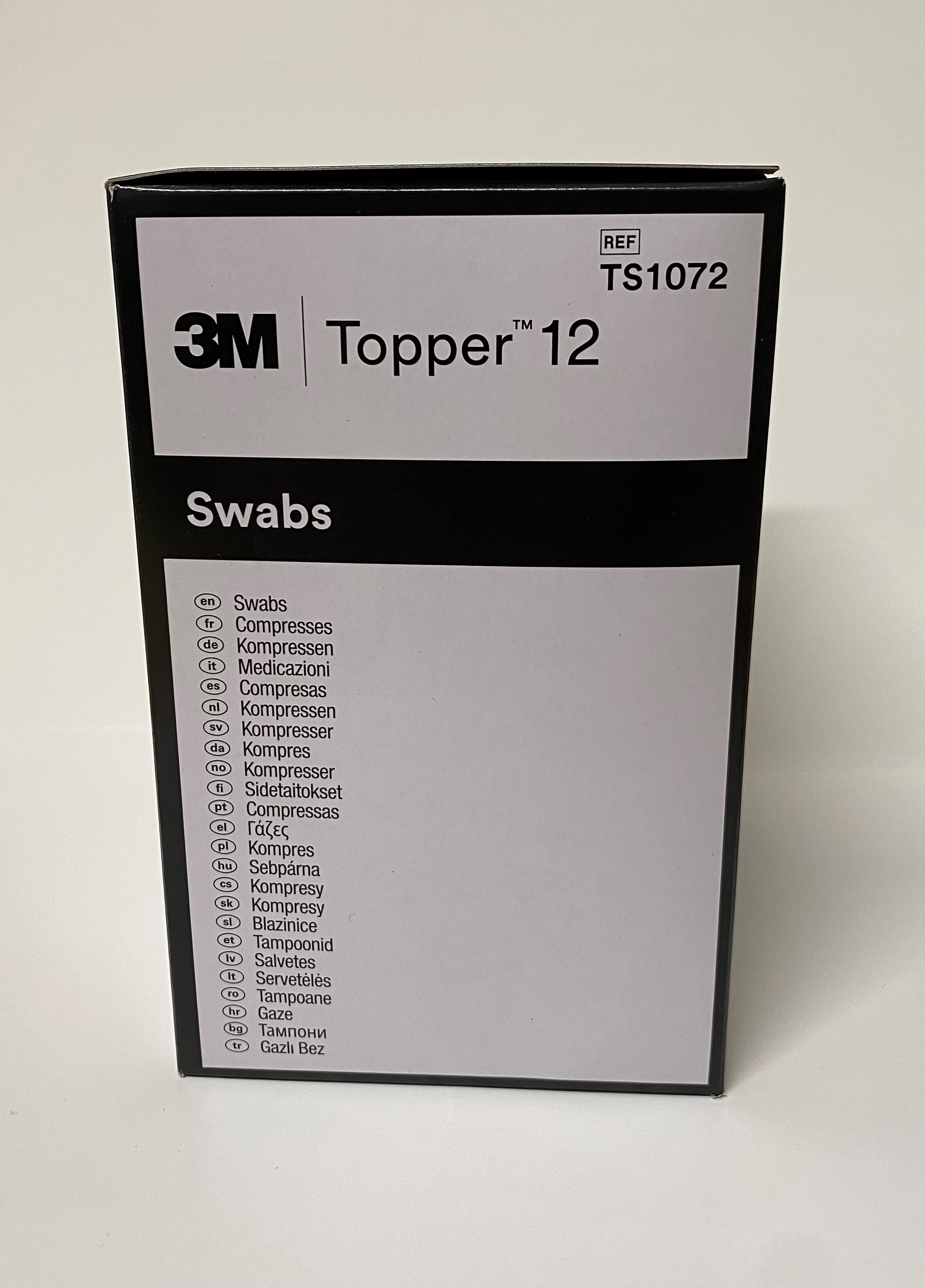 Topper 12 NW Compresse 7,5x7,5 cm sterili 80 pezzi