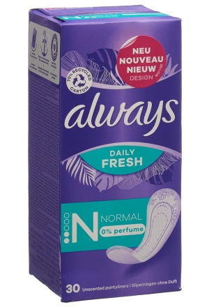 ALWAYS salvaslip normale senza profumo 30 pz.