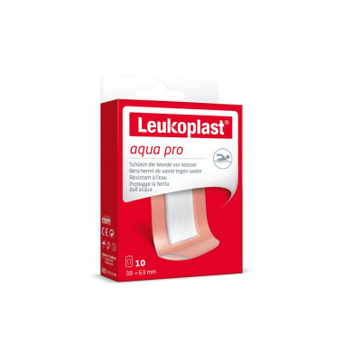 Leukoplast aqua pro 38x63mm 10 pezzi