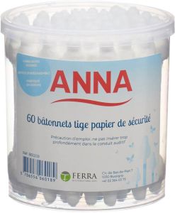 Anna cotton fioc sicurezza 60 pezzi