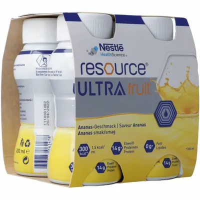 Resource Ultra Fruit Ananas 4 Fl 200ml