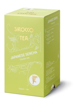 Bustine di tè Sirocco Japanese Sencha 20 pezzi