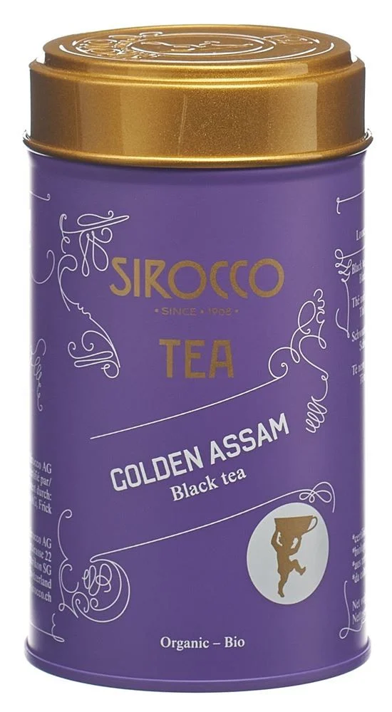 Lattina di tè Sirocco Medium Golden Assam Ds 80g