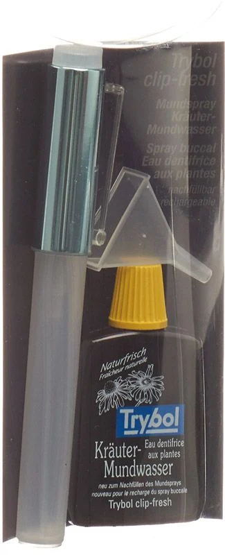 Trybol spray bocca clip-fresh blu 8ml + colluttorio 20ml