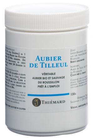 Thiémard Aubier Tilleul Sauva Roussillon biologico 130g