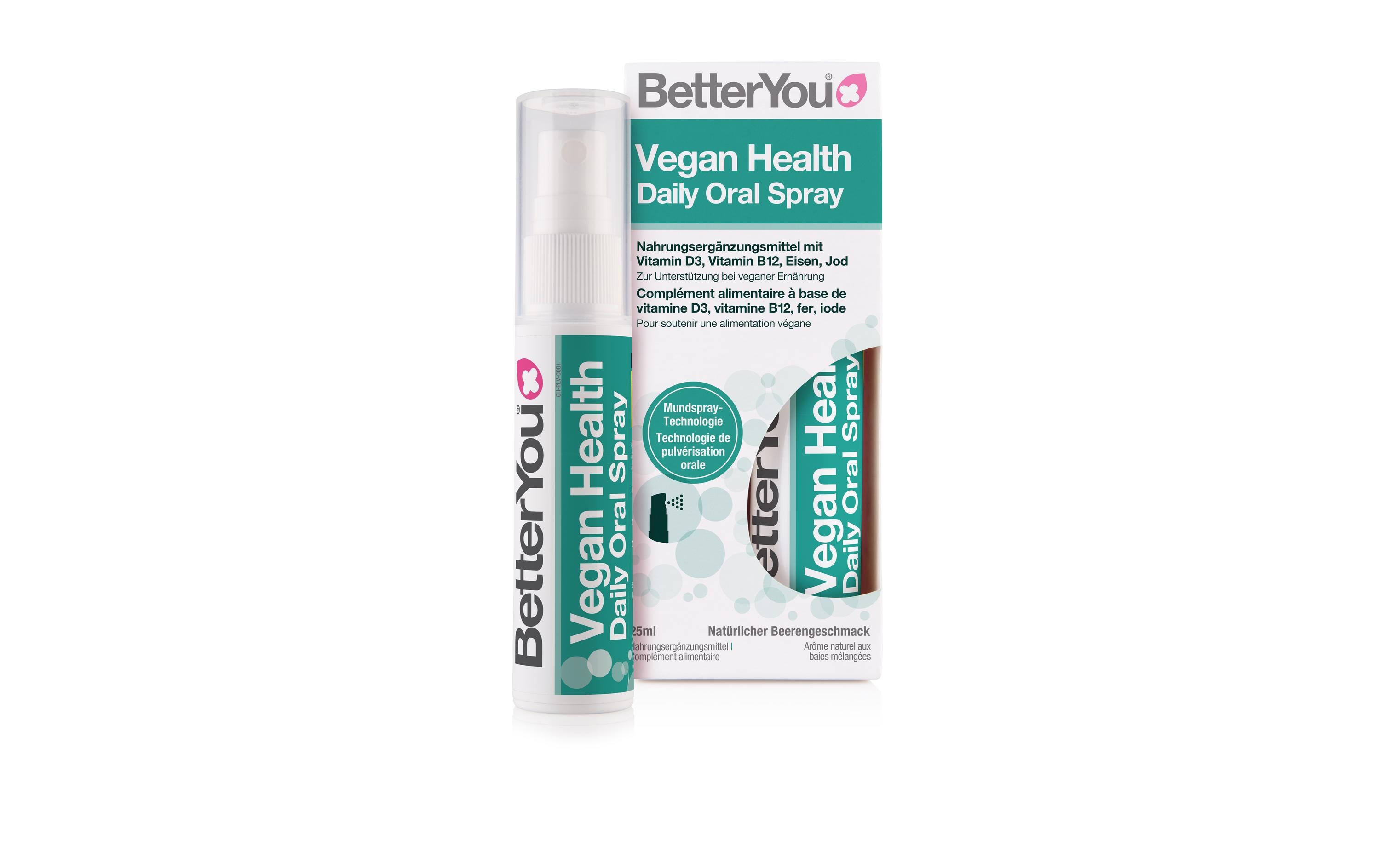 Spray diretto alla salute vegana