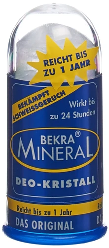 BEKRA Deodorante minerale in cristallo 100g