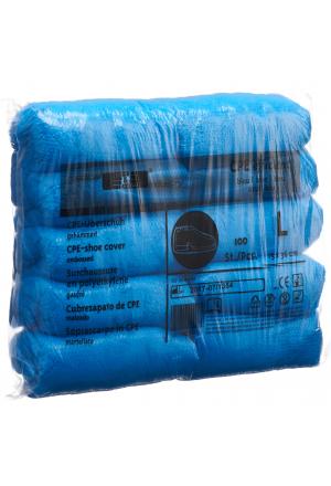 Calzari Gribi in PVC blu 100 pezzi