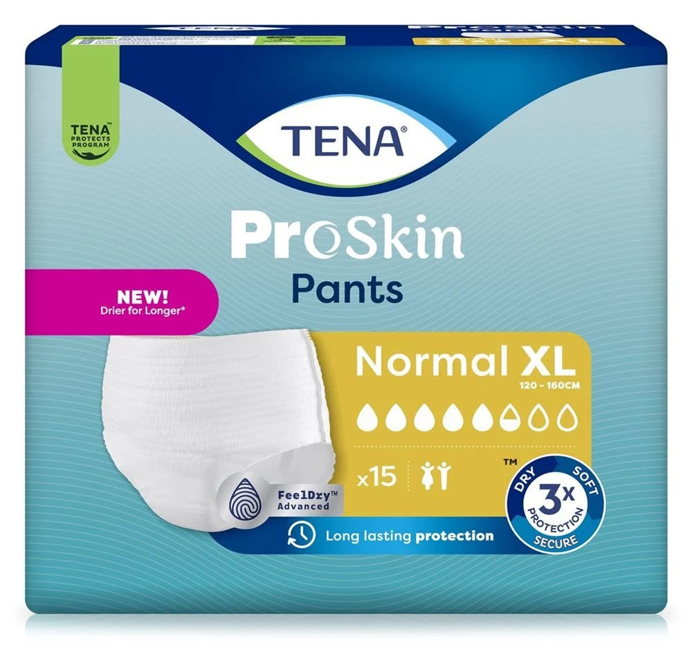 Tena Pants Normal XL 120-160cm 15 pezzi