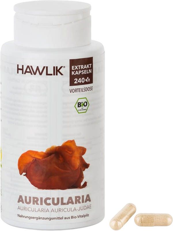 Capsule di estratto di Auricularia HAWLIK 240 Capsule