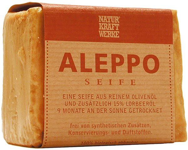 NATURKRAFTWERKE Sapone di Aleppo 200g