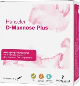 Hänseler Combi D-Mannose Plus + Gel 30 bastoncini da 4g + 30ml