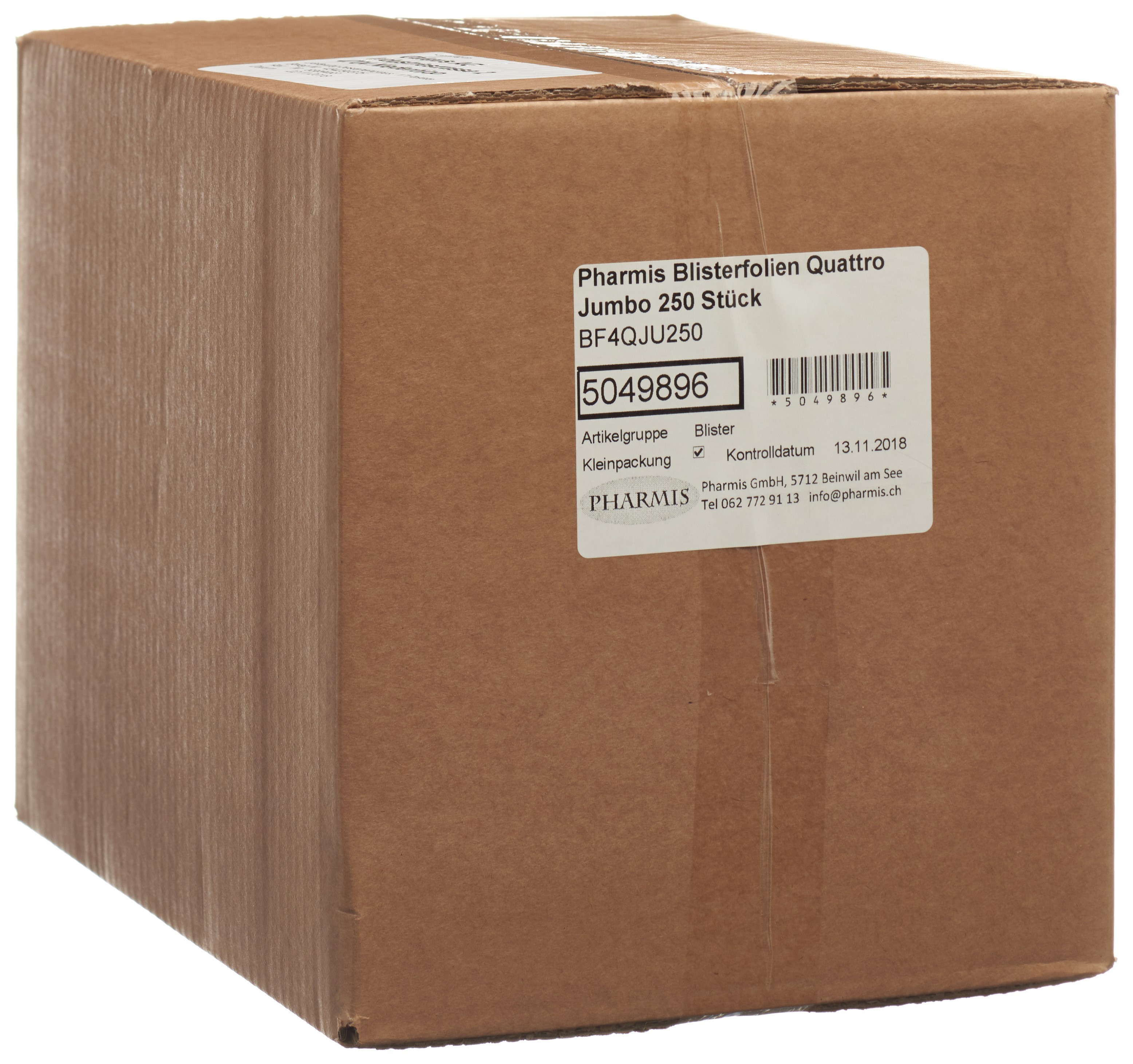 Fogli in blister Pharmis Quattro Jumbo 250 pezzi