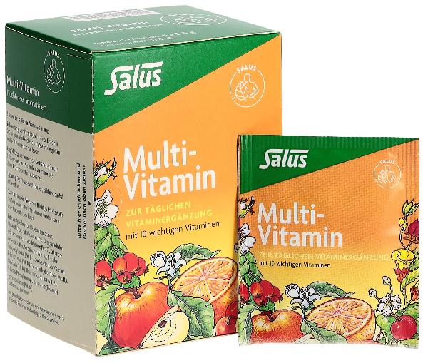 SALUS Tè multivitaminico alla frutta Btl 15 pezzi