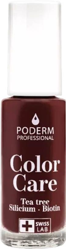 PODERM Vernis Colour Care 437 Rouge Noir 8ml
