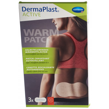DermaPlast Active Warm Patch grande 3 pezzi