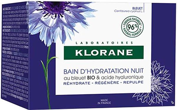 Klorane Bleuet Idratante Notte Biologico 50ml