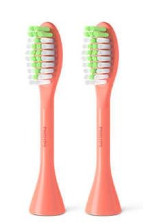 Philips One by Sonicare testine corallo 2 pezzi